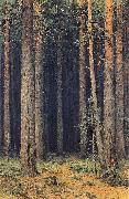 Ivan Shishkin Forest Reserve, Pine Grove china oil painting artist